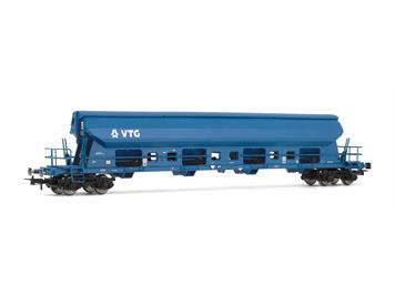 Rivarossi 6198 Hopper Wagon VTG 4-achsig Tadgs blau