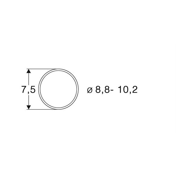 Roco 40073 Haftringsatz AC 8.8-10.2mm, Inhalt 10 Stück - H0 (1:87)