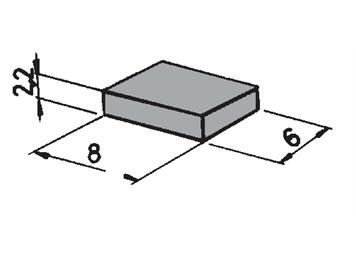 Roco 42256 Magnete für Reed-Kontakte, 6 Stück - H0 (1:87)