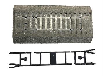 Roco 42661 Bettung für Betonflexgleis