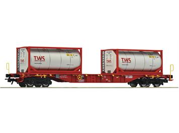 Roco 6600077 ÖBB Containertragwagen, Gattung Sgnss, TWS, Ep VI - H0 (1:87)