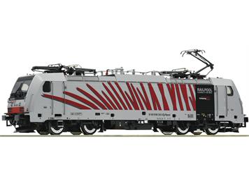 Roco 73313 E-Lok 186 282 der Railpool vermietet an die RTC, DCC mit Sound, H0