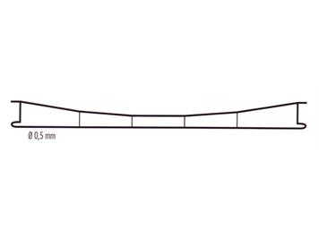 Sommerfeldt 410 Fahrdraht verkupfert 0,5 x 90 mm, 5 Stück - N (1:160)