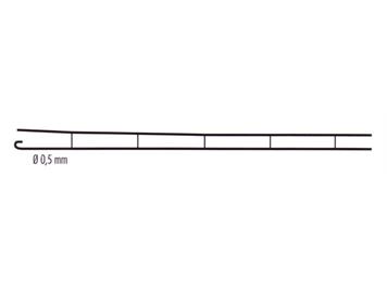 Sommerfeldt 418 Fahrdraht verkupfert 0,5 x 300 mm offen, 5 Stück - N (1:160)