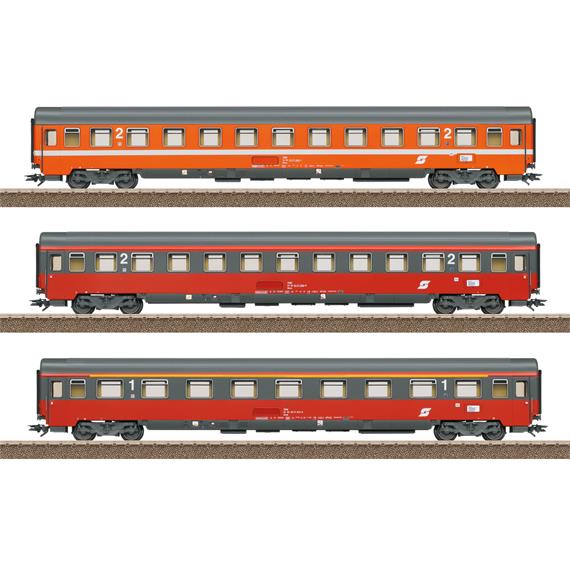 TRIX 23111 Personenwagen-Set 2 FD Mozart (TRIX Club-Modell 2023) - H0 (1:87)