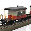 TRIX 24620 SBB Kuppelwagen-Set „Sputnik“ Swiss Express, DC 2L - H0 (1:87) | Bild 4