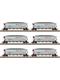 TRIX 24911 Hopper Car Set BNSF, sechs Kohletransportwagen, DC 2L- H0