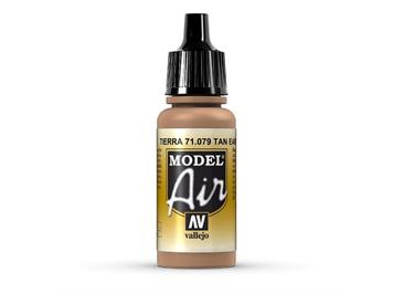 Vallejo 71.079 Model Air 17ml, TAN EARTH