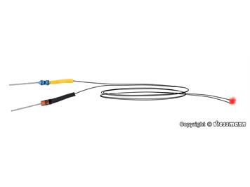 Viessmann 3563 LED rot, 5 Stück