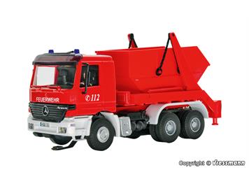 Viessmann 8053 Feuerwehr MB ACTROS 3-achs Absetzkipper - H0 (1:87)