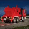 Viessmann 8053 Feuerwehr MB ACTROS 3-achs Absetzkipper - H0 (1:87) | Bild 5