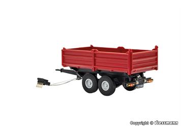 Viessmann 8214 Tandem Kipper, rot, Funktionsmodell - H0 (1:87)