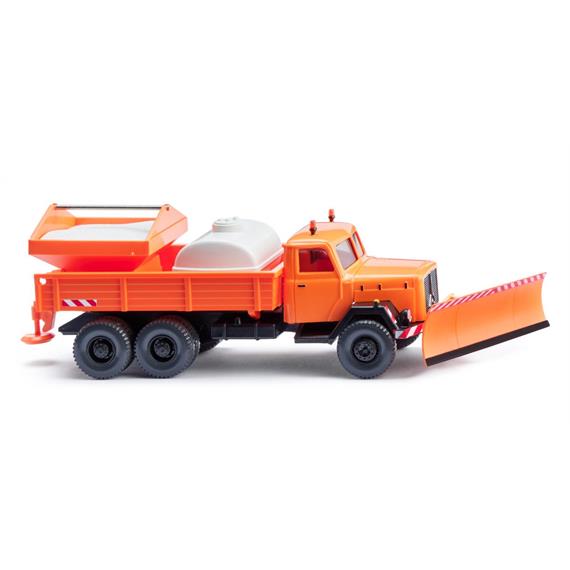 Wiking 064609 Kommunal Winterdienst - Pritschen-Lkw (Magirus) - H0 (1:87)