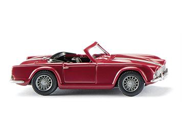 Wiking 081505 Triumph TR4 purpurrot HO