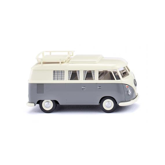 Wiking 79724 VW T1 Campingbus - perlweiss/grau