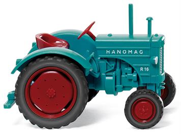 Wiking 88505 Hanomag R 16 wasserblau HO