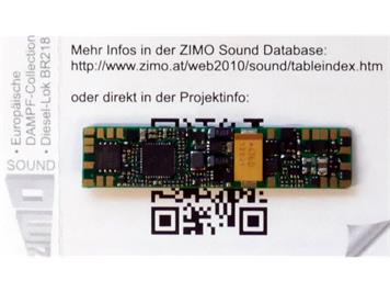 ZIMO MX660 Decoder mit Lötpads