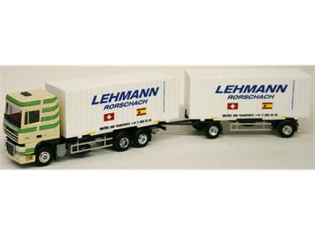 Zingg (AWM) DAF XF 105 SSC Cargobox-HZ "Lehmann Transporte" limitiert auf 300 Stk.