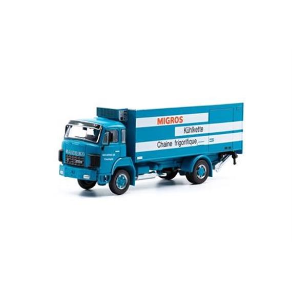 ACE 002381 Saurer D290 4x2 Frigo Migros Kühlkette, H0 1:87