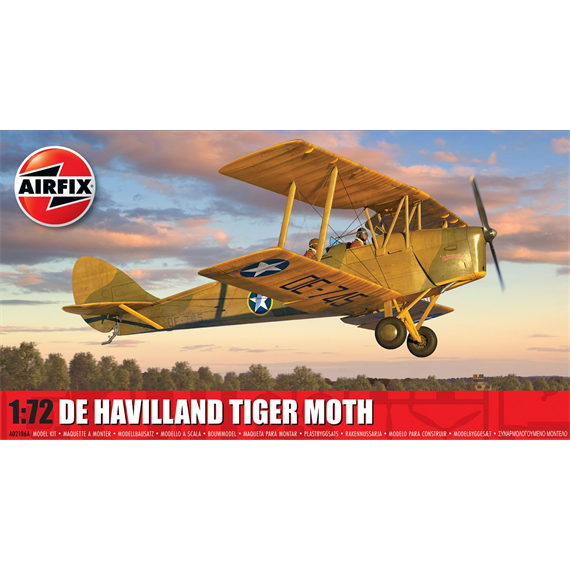 Airfix A02106A de Havilland Tiger Moth - Massstab 1:72