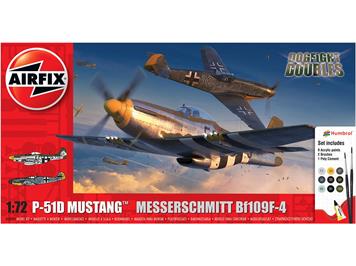 Airfix A50193 P-51D Mustang vs Bf109F-4 Dogfight Double - Massstab 1:72