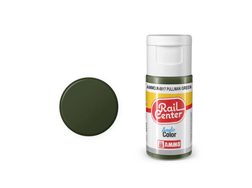 AMMO R-0017 Rail Center Pullman-Grün, matt, Acrylfarbe, 20 ml
