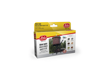AMMO R-1027 Rail Center Wasserbehälter Holz & Metall, Farb-Set