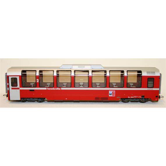 Bemo RhB Bp 2524 Panoramawagen neurot mit Logo "100 Jahre Bernina"