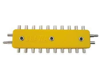 Brawa 2594 Verteilerplatte 10fach 2polig für 1,6 mm-Stecker