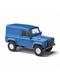 Busch 54350 Land Rover Defender 90 Kasten, blau "Formneuheit" - H0 (1:87)