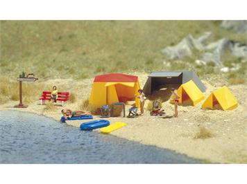 Busch 6026 Motiv-Set: Campingplatz - H0 (1:87)