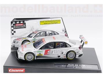 Carrera 25745 Evolution Audi A4 DTM 04, Team Joest, Driver No.45, mit LED-Licht - analog