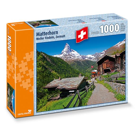 Carta.Media 7242 Puzzle Matterhorn (1000 teilig)