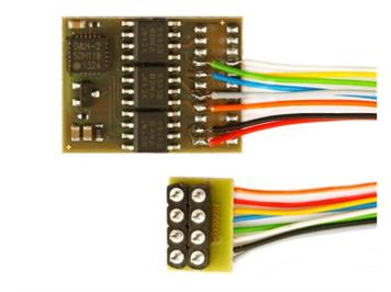 Doehler + Haass (123) DH21A-2 Fahrzeugdecoder 8pol. Schnittstelle