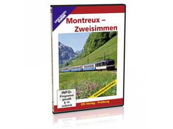 Eisenbahn-Kurier 8254 DVD "Führerstandsfahrt Montreux - Zweisimmen"