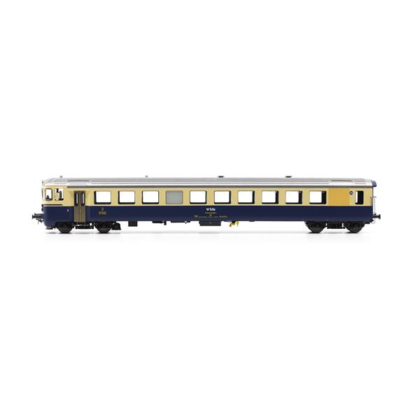 ESU 36655 BLS Autozugsteuerwagen Bt 948 blau/beige Ep.V - H0 (1:87)