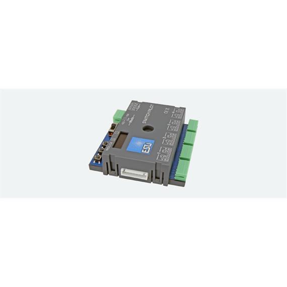 ESU 51830 SwitchPilot 3, 4-fach Magnetartikeldecoder, DCC/MM, OLED, mit RC-Feedback, upda.