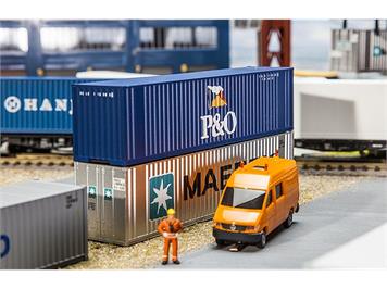 Faller 180843 40´ Hi-Cube Container "P&O" HO