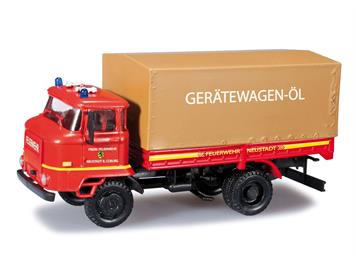 Herpa 091046 IFA L 60 Planen-LKW Gerätewagen Öl - H0 1:87