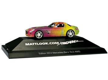 Herpa 101929 MB SLS AMG "mattlook.com Ed. 2"