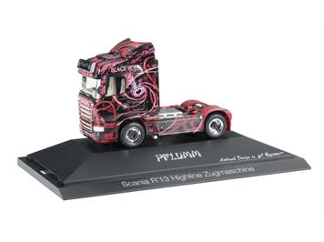 Herpa 110808 Scania R '13 TL Zugmaschine "The Black Hole / Pflumm"