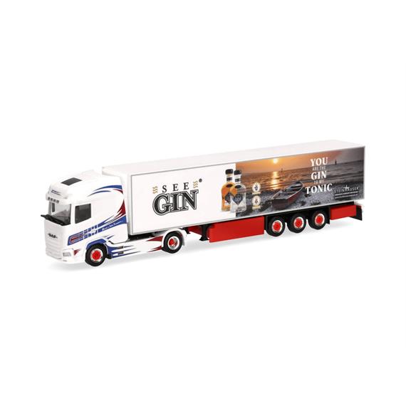 Herpa 319034 DAF XG+ Kühlkoffer-Sattelzug - H0 (1:87)