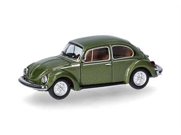 Herpa 430982-002 Volkswagen (VW) Käfer 1303, moos metallic - H0 1:87