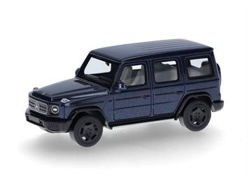 Herpa 431194 Mercedes-Benz G580 mit EQ-Technologie, sodalithblaumetallic - H0 (1:87)