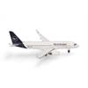 Herpa 538176 Lufthansa Airbus A320 "Yes to Europe" - D-AIUC - Massstab 1:500