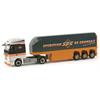 Herpa MB A LH08 Glastransporter Spedition SDC De Crousaz