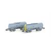 Hobbytrain 23489 2er Set Silowagen Uacs BLS, Ep.IV, N