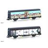 Hobbytrain H24663 SBB Schiebewandwagen Hbbillns Graffiti Kids united, Ep. V - N (1:160)