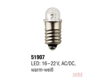 Kahlert 51907 LED-Schraubbirne E5,5, 19V, klar, 2 Stück