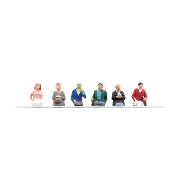 Kato 24-225 Sitzende Figuren ohne Beine - N (1:160)